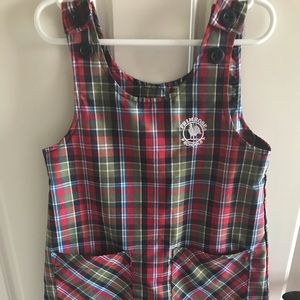 Primrose School uniform plaid jumper - Girl size 5